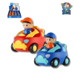 מכונית עם ילד שרוכב בדיספליי (12 יחי')