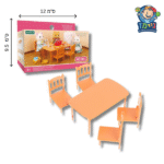 משפחת חיות סט רהיטי משחק