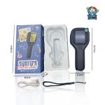 מיקרוסקופ נפלאות הבריאה, מגדיל עד X500+כבל USB,תומך כרטיסSD